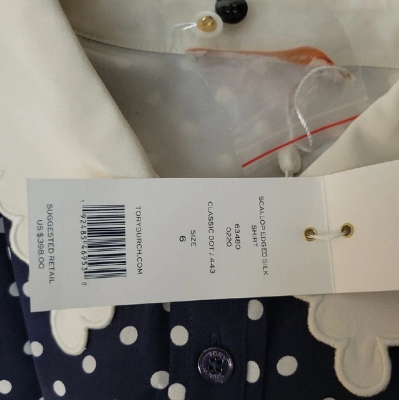 Tory burch Polka Dot Blouse seen on tina fey in mean girls  Dutchess Kate Silk - Picture 11 of 12